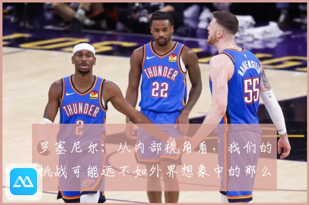 罗塞尼尔：从内部视角看，我们的挑战可能远不如外界想象中的那么巨大